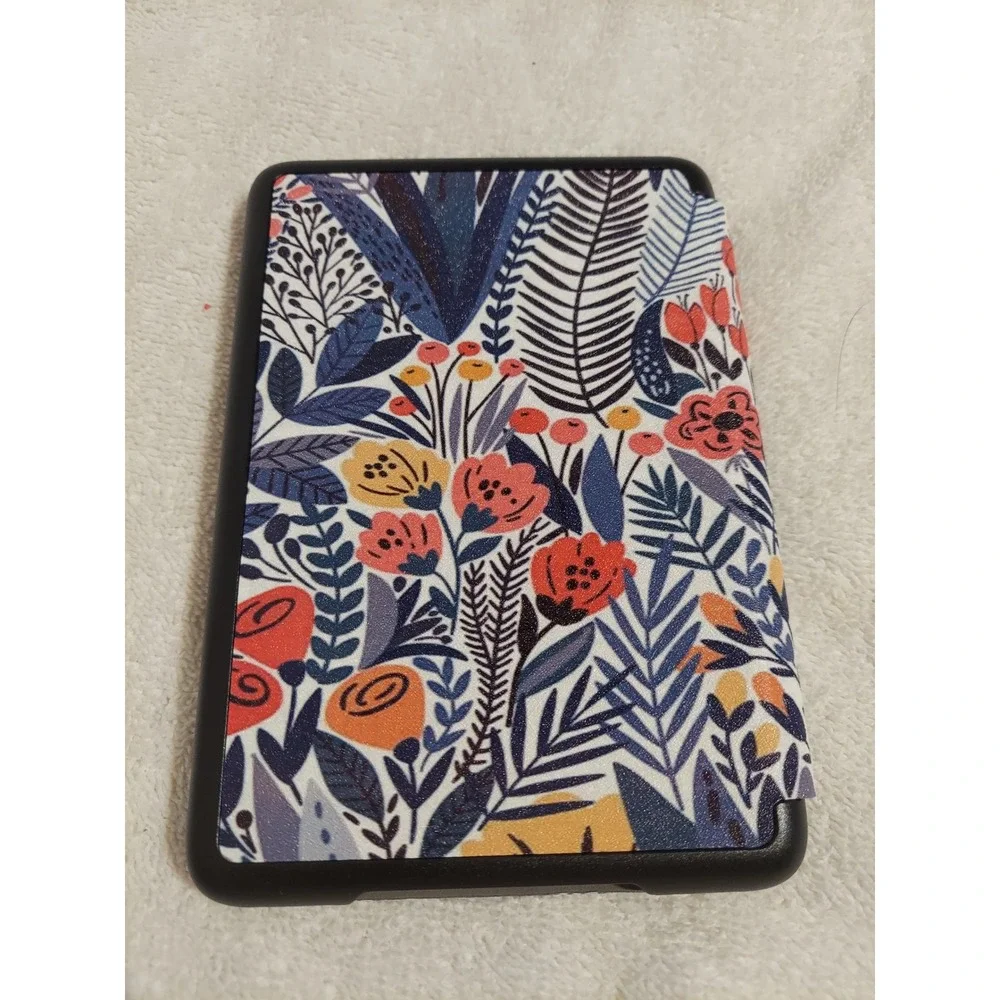 Kindle II 2022‎ Floral Folio Cover Case Tablet Sleeve Botanical Pattern
